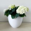 Donica ceramiczna Baroness XL - biały mat H24/Ø27 cm
